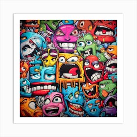 Graffiti Art, Street Art, Street Artist, Street Artist, Street Artist, Street Art Art Print