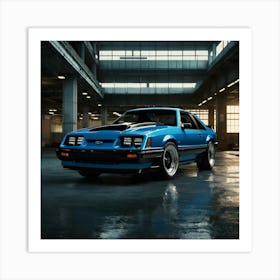 Ford Mustang 3 Art Print