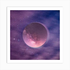 Moon In The Sky Art Print