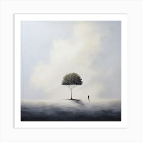 Tree In The Sky Art Print