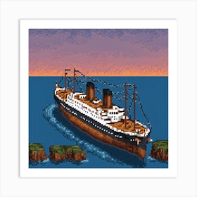 Titanic Art Print