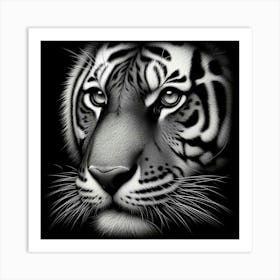 Tiger 9 Art Print