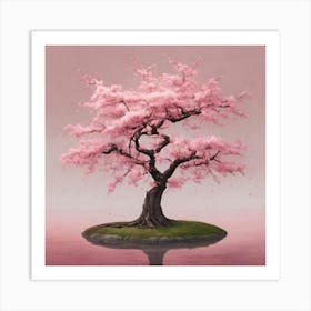 Cherry Blossom Tree Art Print