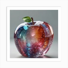 Glass Apple Art Print