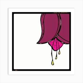 Fuchsia Flower Art Print