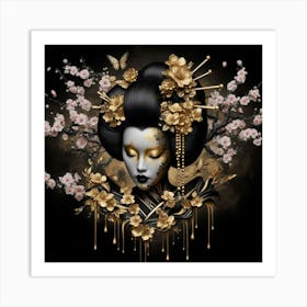 Geisha 213 Art Print