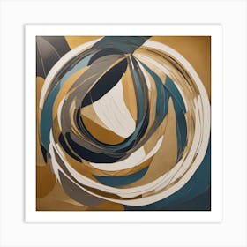 Abstract Swirl Art Print