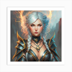 Haruka Stormwind Art Print