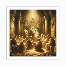 Baptism Of Jesus 1 Art Print