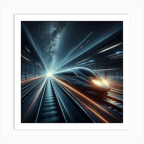 High Speed Train 17 Art Print