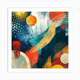 Abstract Painting 142 Art Print