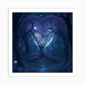 Heart Of The Forest Art Print