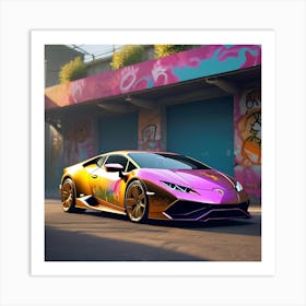 Lamborghini 3 Art Print