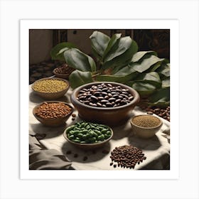 Coffee Beans 284 Art Print