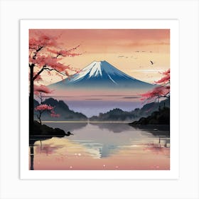 Mt Fuji 4 Art Print