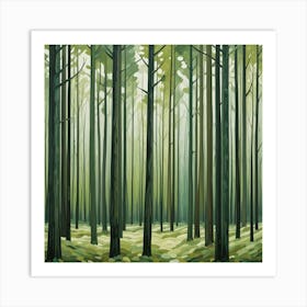 Forest 5 Art Print