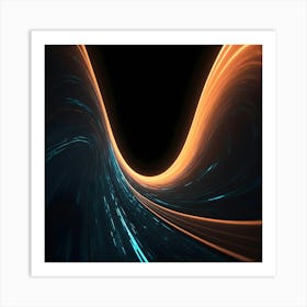 Abstract Wave 1 Art Print