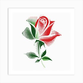 England Rose 1 Art Print