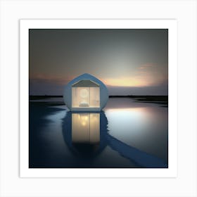 House On Water Art Print