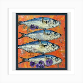 Sardines Art Print