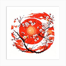 Cherry Blossoms 3 Art Print