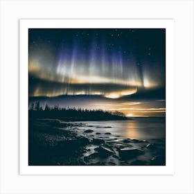 Aurora Borealis 60 Art Print