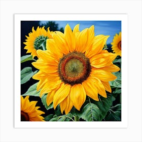 Sunflowers 2 Art Print