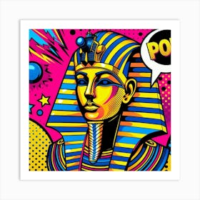 Pop Pharaoh Senubhotep Art Print