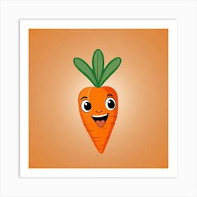 Carrot Stock Videos & Royalty-Free Footage Art Print