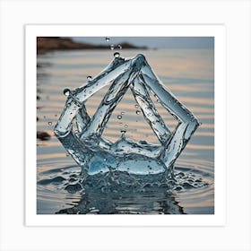 Water Drop Art Print