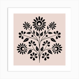 Floral Design Art Print