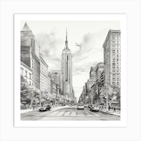 Empire State Building 2 Art Print