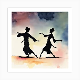 Dancers Art Print