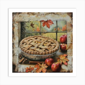 Apple Pie Art Print