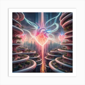 Heart Of The City Art Print