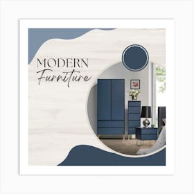 Modern Furniture Art Print