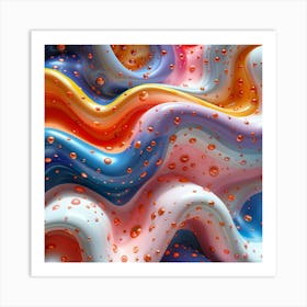 Abstract Painting 27 Art Print