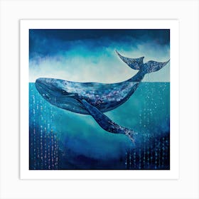 Humpback Whale Art Print