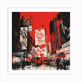 Times Squares 2 Art Print