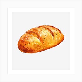 Bread Art Print