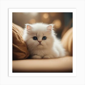 Cute Kitten 12 Art Print