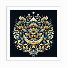 Ornate Design Art Print