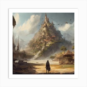 Fantasy Painting 27 Art Print