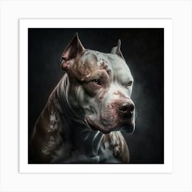 Pit Terrier Art Print