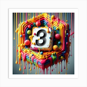 Colorful 3 Art Print