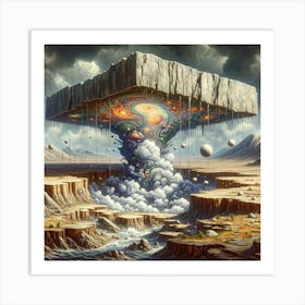 Tectonic plate Art Print