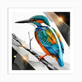 Kingfisher 2 Art Print