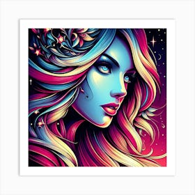 Psychedelic Art 35 Art Print