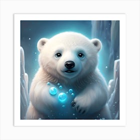 Polar Bear Art Print