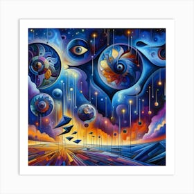 Dreamscape 25 Art Print